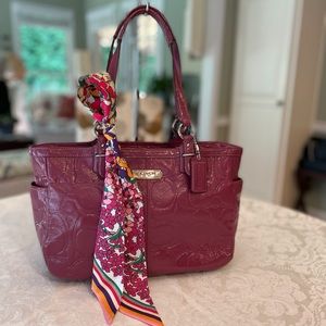 PRICE REDUCED COACH PATENT LEATHER BAG